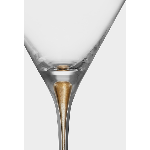 Intermezzo Martini glass gull 25cl 2-pak (Bilde 2 av 2)