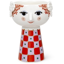 Eva Vase 15 cm Lilla