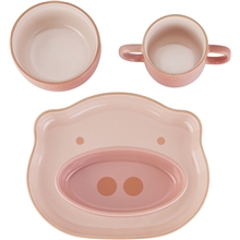 1 set - Rosa - Staub Kids Serie Barneservise