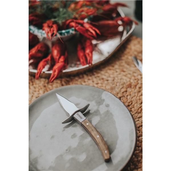 Ona Oyster kniv Acacia håndtak (Bilde 2 av 2)