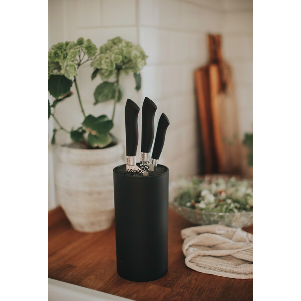Akira knivsett 3 kniver svart håndtak (Bilde 5 av 5)