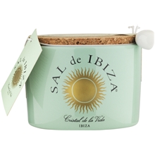 150 gram - Fleur De Sel i keramisk beholder