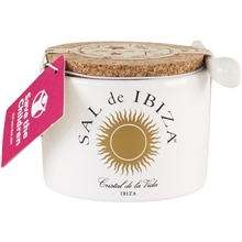 Fleur De Sel Hvit i keramisk beholder