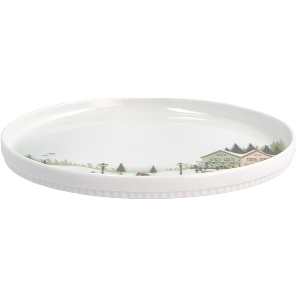 Pillivuyt Vinter Tallerken flat rett kant (Bilde 2 av 10)