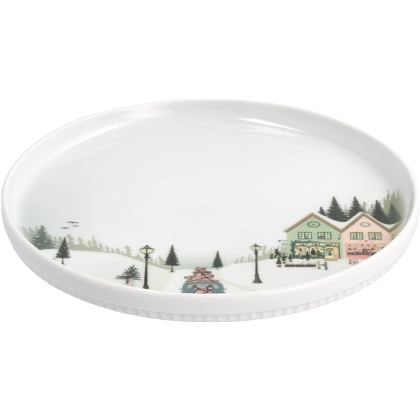 Pillivuyt Vinter Tallerken flat rett kant (Bilde 3 av 10)