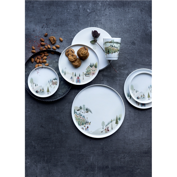 Pillivuyt Vinter Tallerken flat rett kant (Bilde 6 av 10)