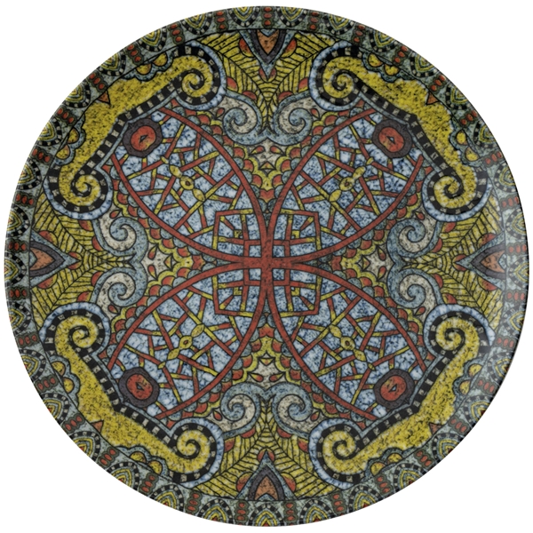 Mandala Matplate 27,5 cm (Bilde 1 av 3)