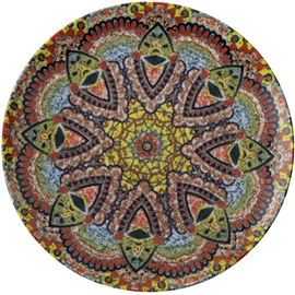 Mandala Mattallrik 27,5 cm C
