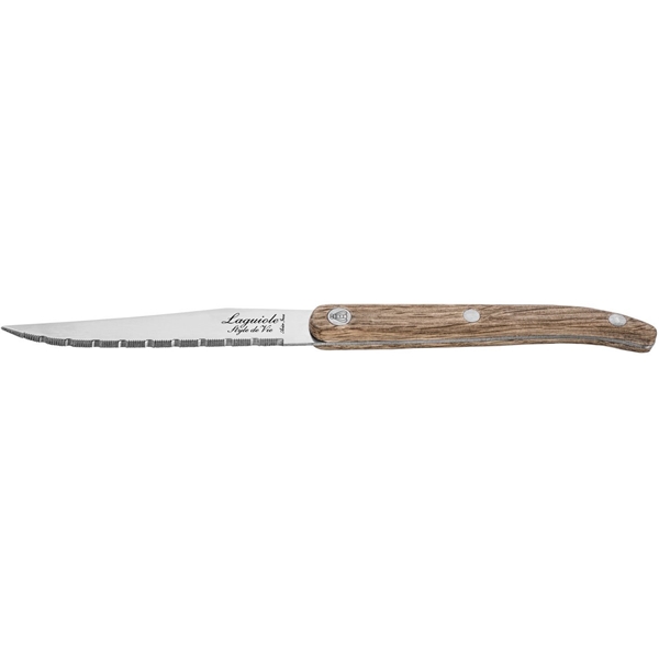 Grillkniver Laguiole Eik Tre takket 6-pak (Bilde 2 av 10)