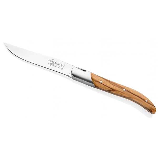 Grillkniver Laguiole Oliventre glatt 6-pak (Bilde 2 av 7)