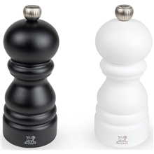 1 set - Paris Duo Salt og Pepper Sett matt 12 cm