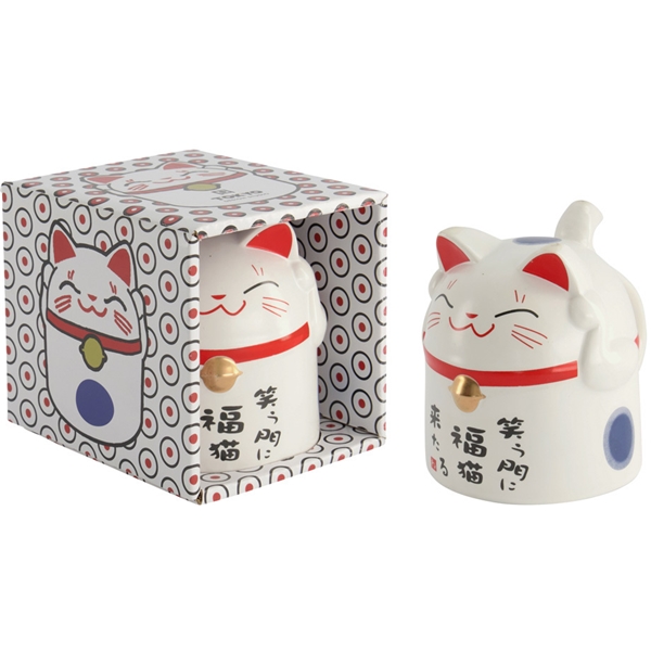 Kawaii Lucky Cat Krus 350ml (Bilde 3 av 3)