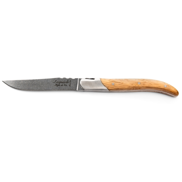 Grillkniver Laguiole Oak Wood Stonewash 6-pak (Bilde 5 av 5)