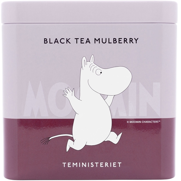 Moomin Black Tea Mulberry Tin