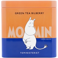100 gram - Moomin Green Tea Bilberry Tin