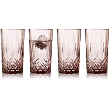 Pink - Sorrento Highball 38 cl 4-pakning
