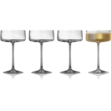 Zero Champagneglass Krystall 26 cl 4-pack