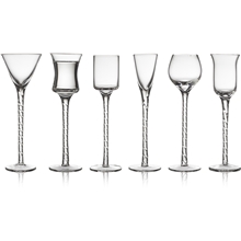 Rom Snapsglass 6-pack Klar