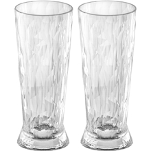 Club No. 10 Ølglass Plast 300 ml 2-pakning