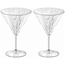 Club No. 12 Martiniglass Plast 250 ml 2-pakning