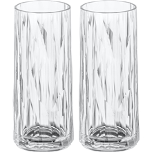 Club No. 3 Longdrinkglass Plast 250 ml 2-pakning