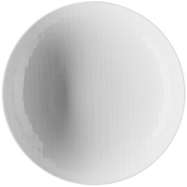 Mesh Djup tallrik Vit 25 cm