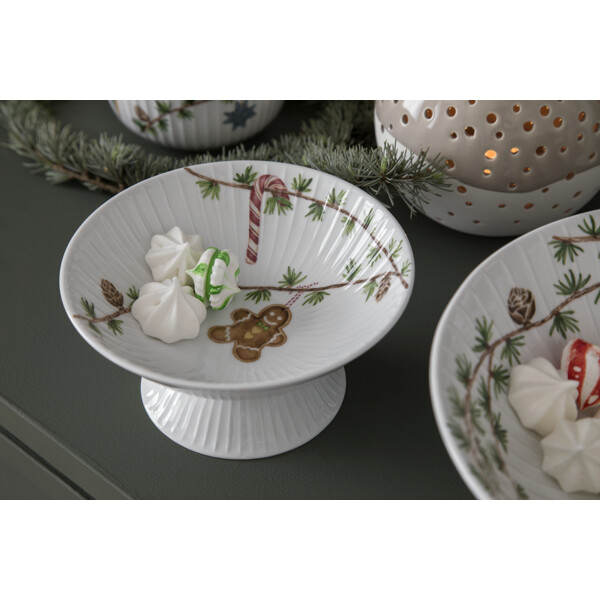 Hammershøi Juleskål på fot 16 cm (Bilde 8 av 8)
