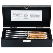 Smørkniv Laguiole Oliv 4-pack