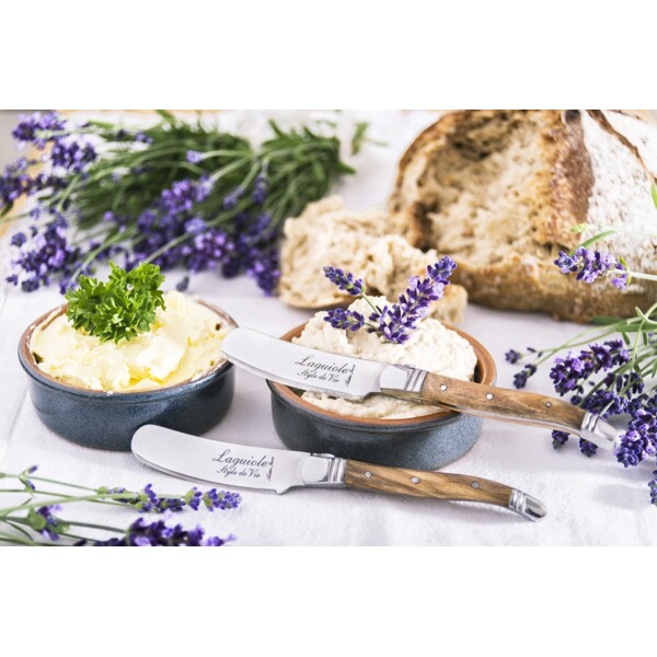 Smørkniv Laguiole Oliv 4-pack (Bilde 3 av 6)