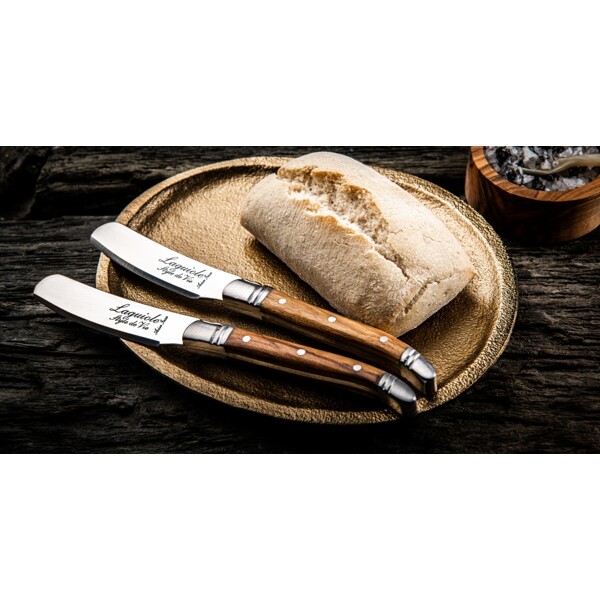 Smørkniv Laguiole Oliv 4-pack (Bilde 6 av 6)
