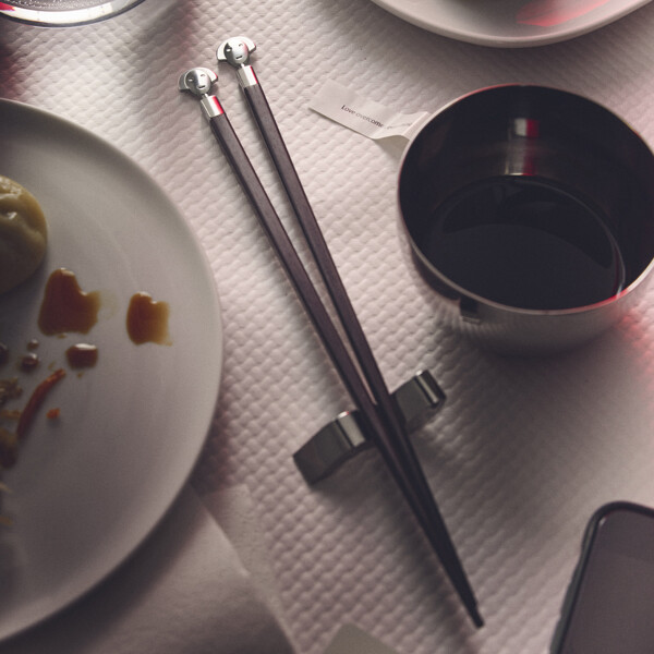 Alessandro Chopsticks 2-pakning med holder (Bilde 3 av 4)