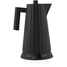 Plissé Vannkoker 1,7 L med Temperaturkontroll Sort