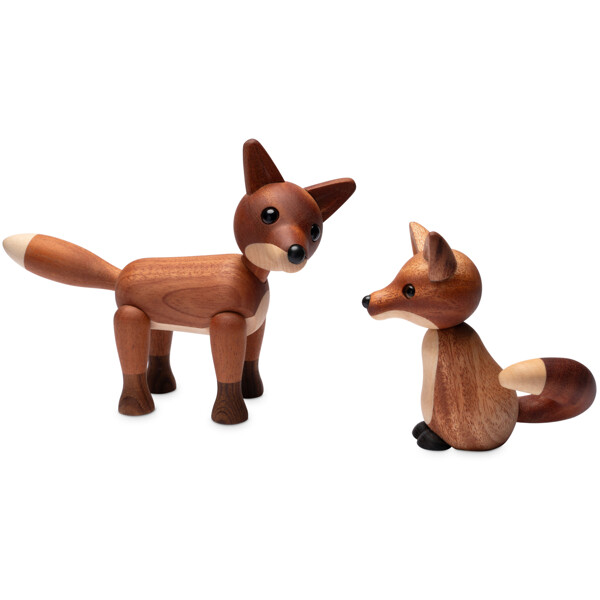 Foxy Rev Tredekorasjon Mahogni (Bilde 3 av 5)