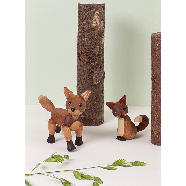 Foxy Rev Tredekorasjon Mahogni (Bilde 4 av 5)