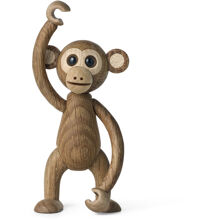 Swing Monkey Tretrepynt Eik