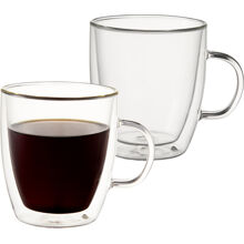 Kirk Kaffekopp dobbeltvegg 2-pack 1 set