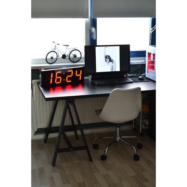 Big D LED-klokke (Bilde 5 av 5)