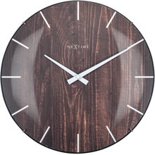 Edge Wood Dome Veggklokke 35cm
