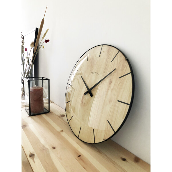 Edge Wood Dome Veggklokke 35cm (Bilde 5 av 6)