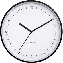 Hvit - Berlin Veggklokke 30 cm