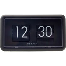 Flip Clock 24-timers Bord-/Veggur 18 cm