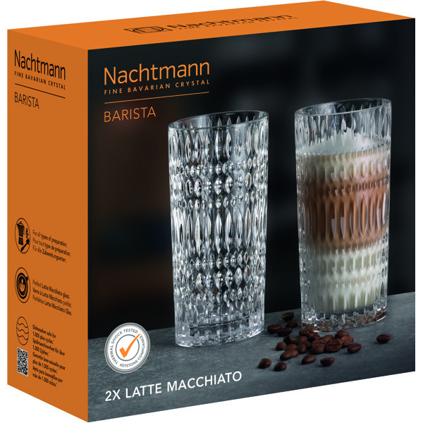 Ethno Barista Latte Glass 43,4cl 2-pack (Bilde 4 av 4)
