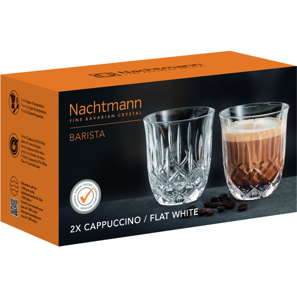 Noblesse Barista Cappuccino Glass 23,5cl 2-pack (Bilde 5 av 5)