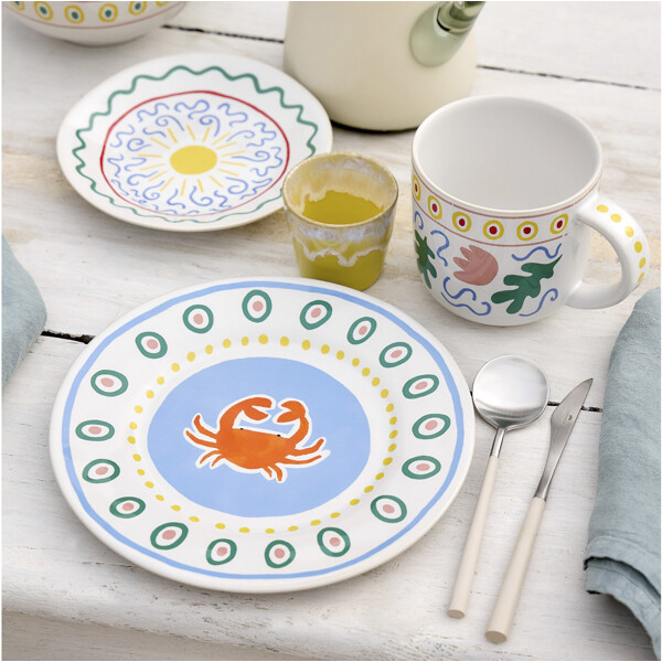 Tallerken flat Bliss 22 cm (Bilde 2 av 4)