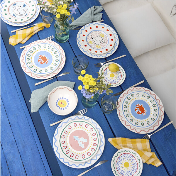 Tallerken flat Bliss 22 cm (Bilde 3 av 4)