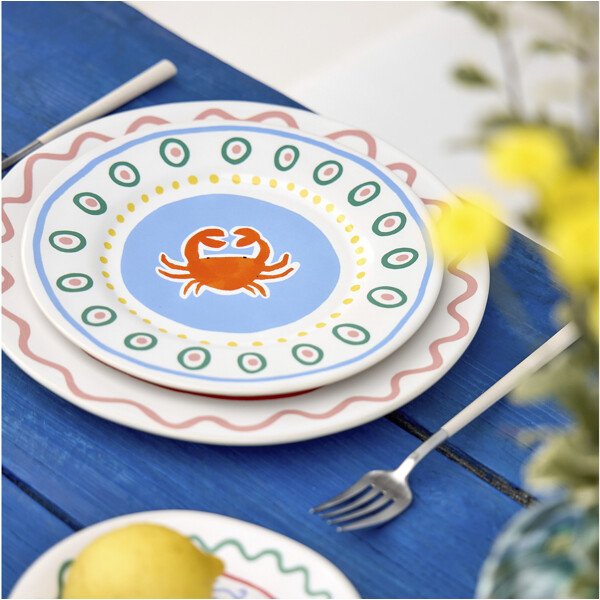 Tallerken flat Bliss 22 cm (Bilde 4 av 4)