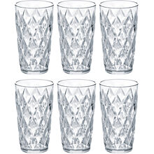 Crystal glass Høye 6-pack 6 stk/pakke Transparent