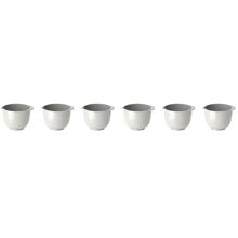 6 stk/pakke - Hvit - Margrethe Miniskål 25 ml 6-pakning