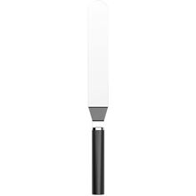 Palettkniv smal Emma stål 33 cm Sort