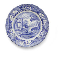 27 cm - Blue Italian Tallerken